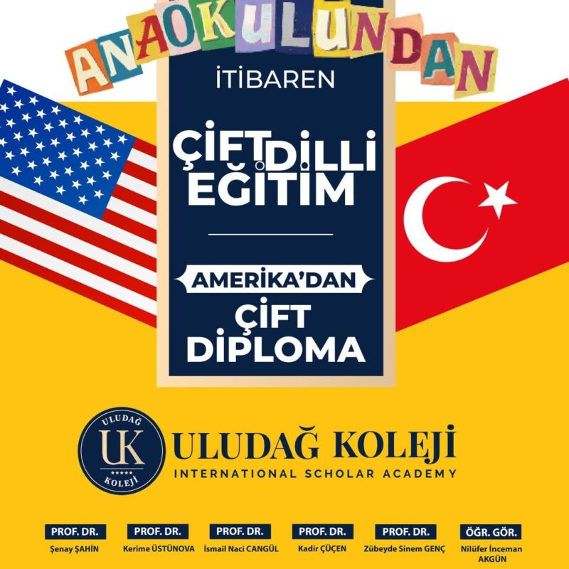 Bursa'da Özel Anaokulu çift dipolama