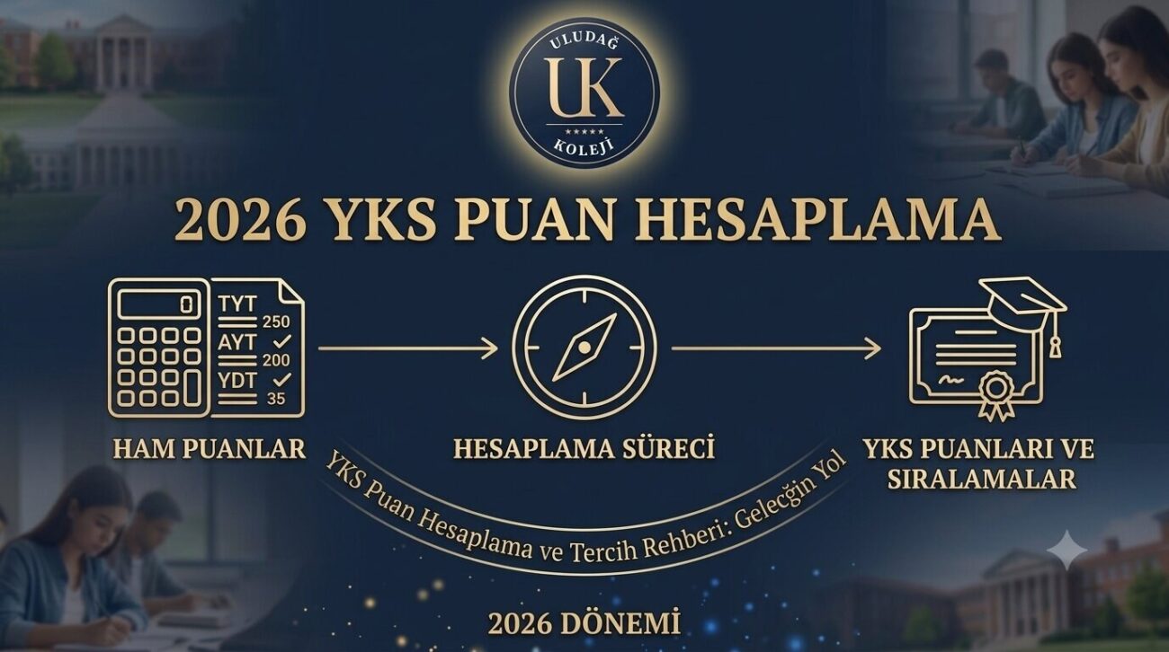 YKS Puan Hesaplama 2026 | TYT AYT YDT Net ve Puan Hesaplama